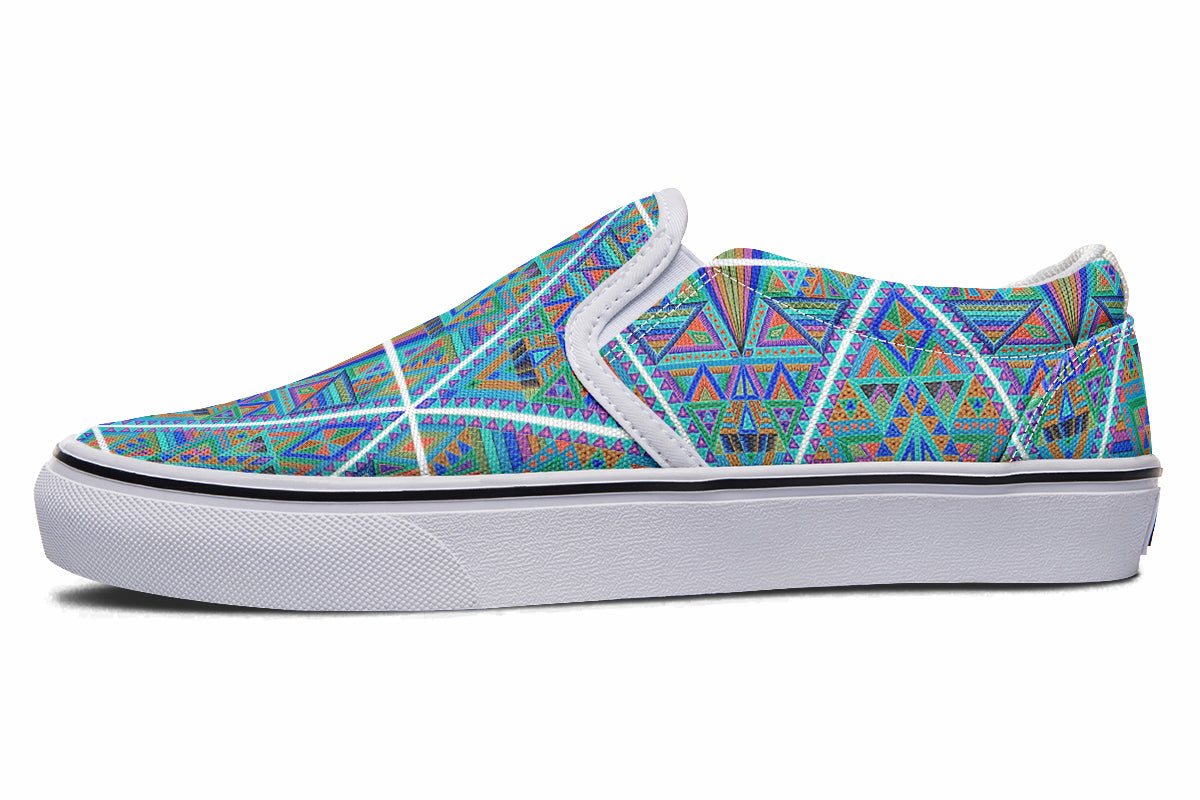 "DMT Pattern" Slipons