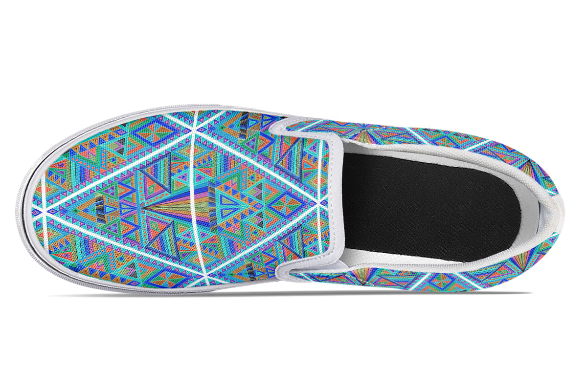 "DMT Pattern" Slipons