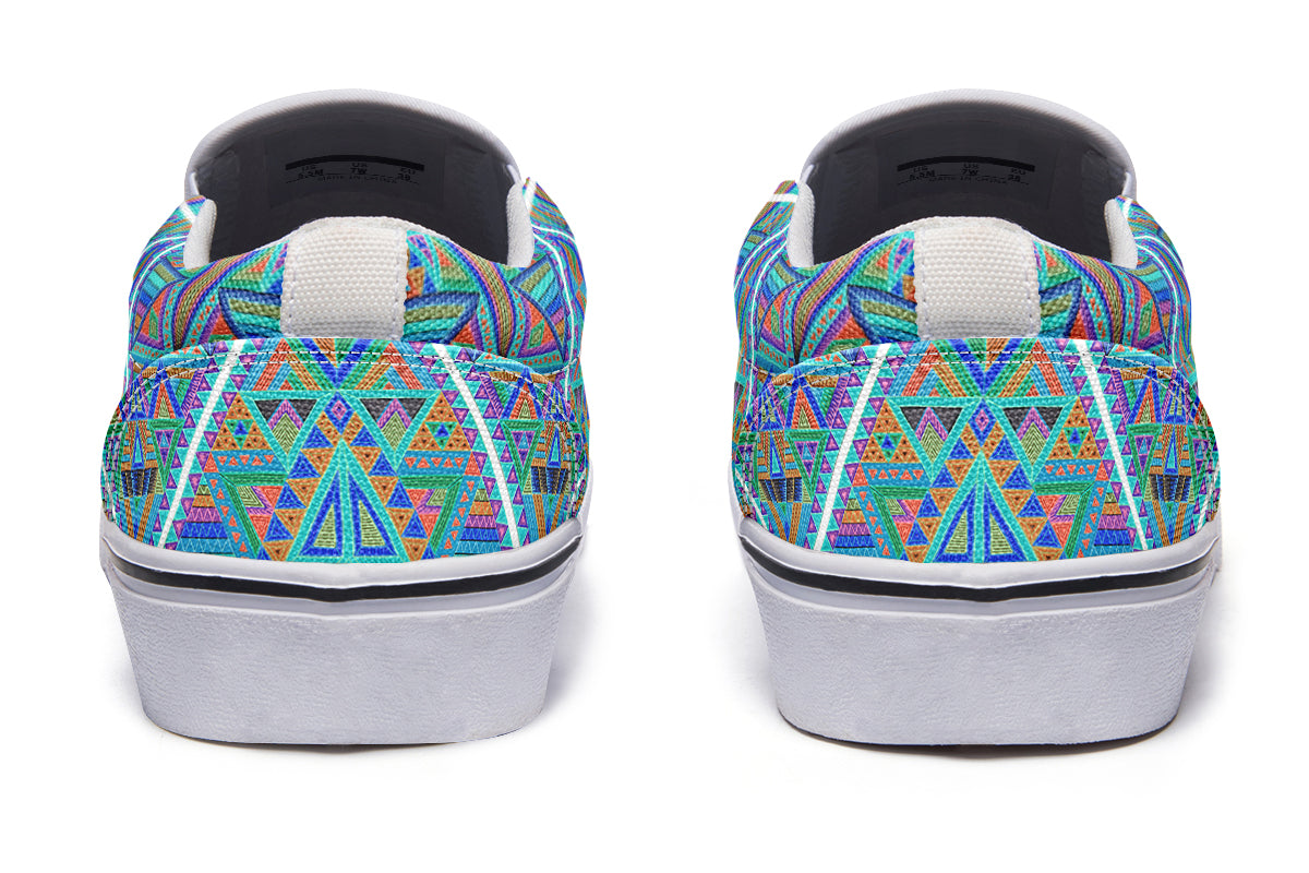 "DMT Pattern" Slipons
