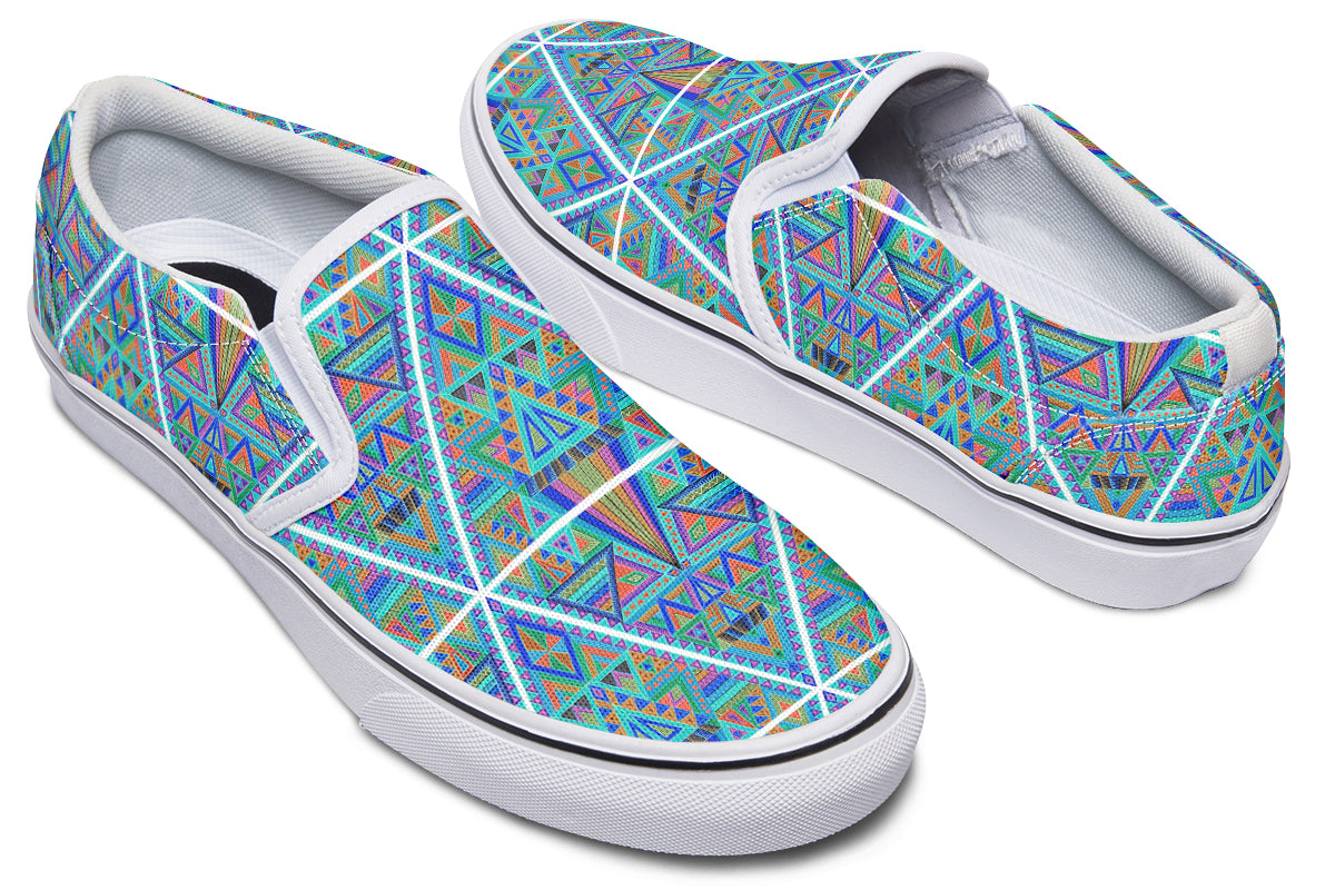 "DMT Pattern" Slipons
