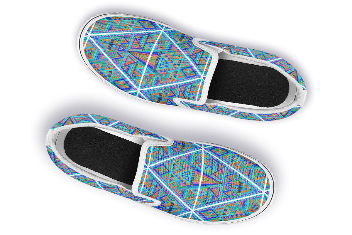 "DMT Pattern" Slipons
