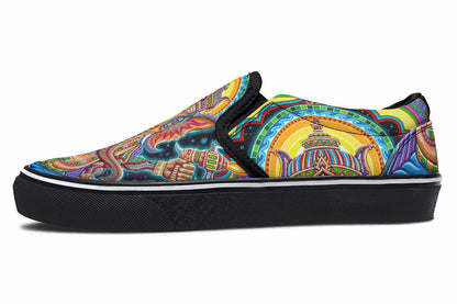 "Jai Ganesha" Slipons