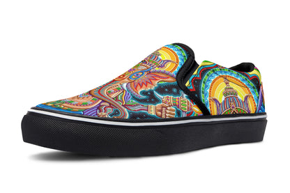 "Jai Ganesha" Slipons