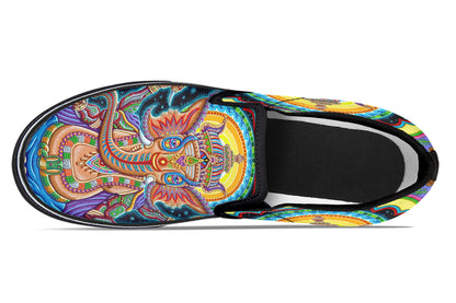 "Jai Ganesha" Slipons