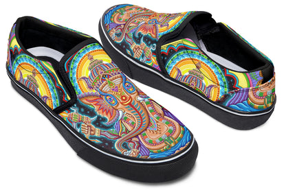 "Jai Ganesha" Slipons