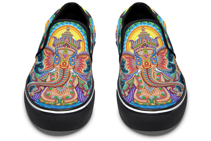 "Jai Ganesha" Slipons