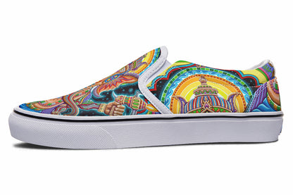"Jai Ganesha" Slipons