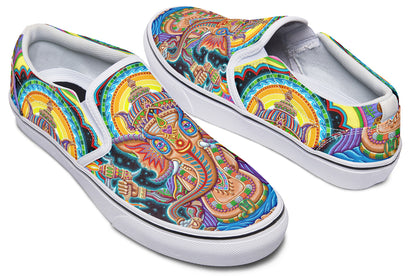 "Jai Ganesha" Slipons