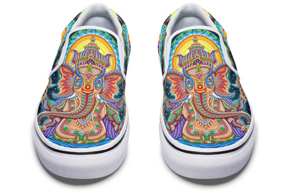 "Jai Ganesha" Slipons