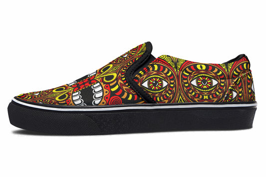 "Mega Ace Face" Slipons