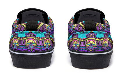 "Mega Tribal Can" Slipons