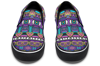 "Mega Tribal Can" Slipons