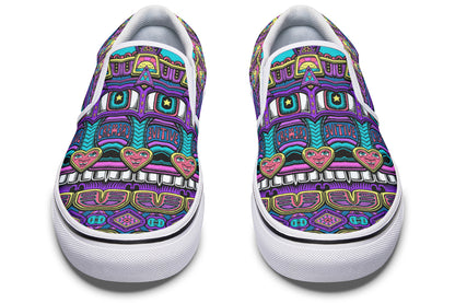 "Mega Tribal Can" Slipons
