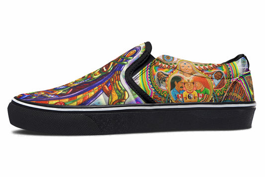 "Messeges From A Healing Fractal Dimention" Slipons