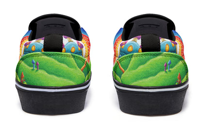 "Muncher Of Mushroomland" Slipons