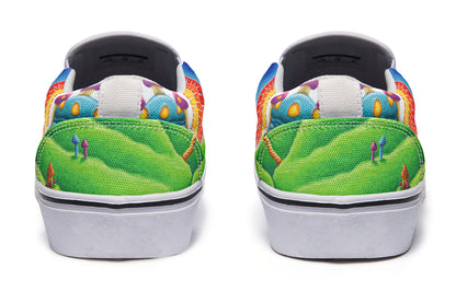 "Muncher Of Mushroomland" Slipons