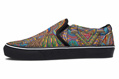 "The Ultimate Spiritual Warrior" Slipons