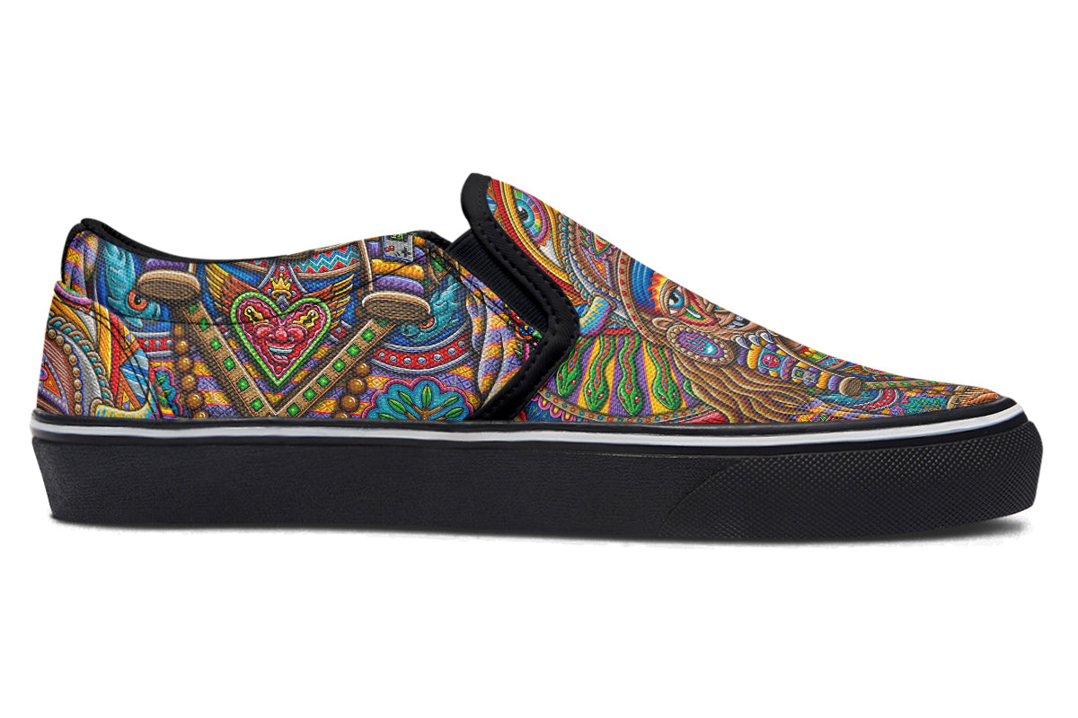 "The Ultimate Spiritual Warrior" Slipons