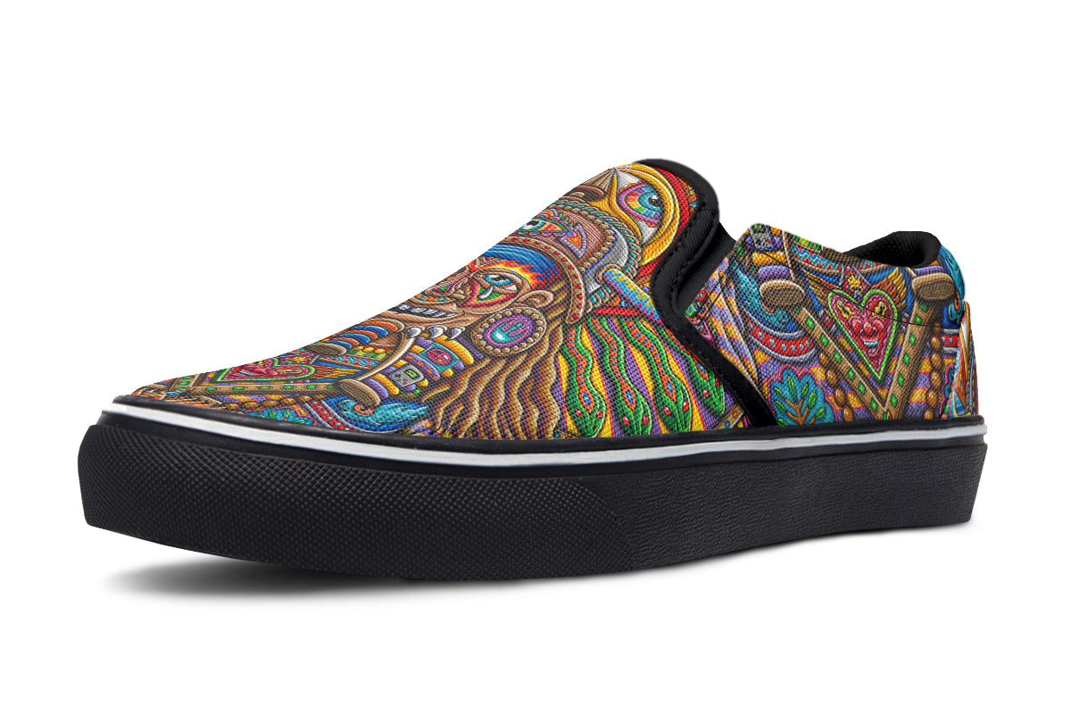 "The Ultimate Spiritual Warrior" Slipons