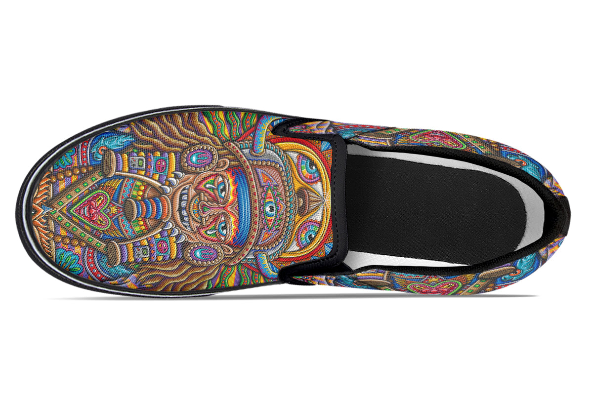 "The Ultimate Spiritual Warrior" Slipons