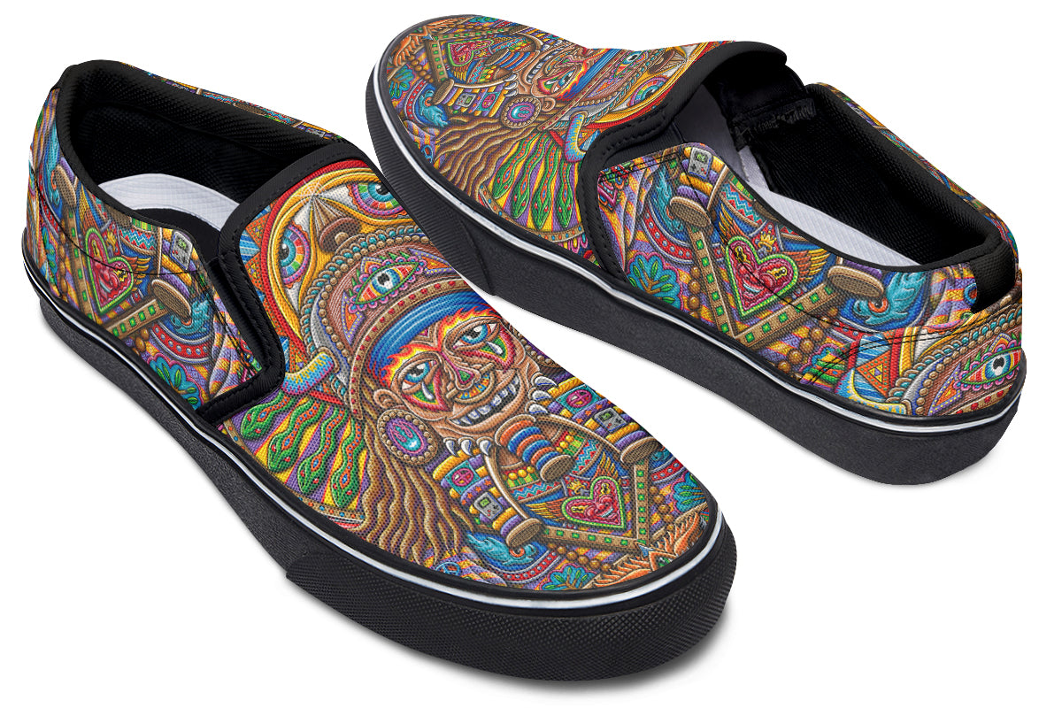 "The Ultimate Spiritual Warrior" Slipons