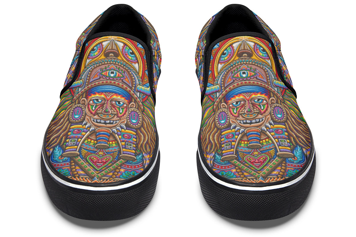 "The Ultimate Spiritual Warrior" Slipons