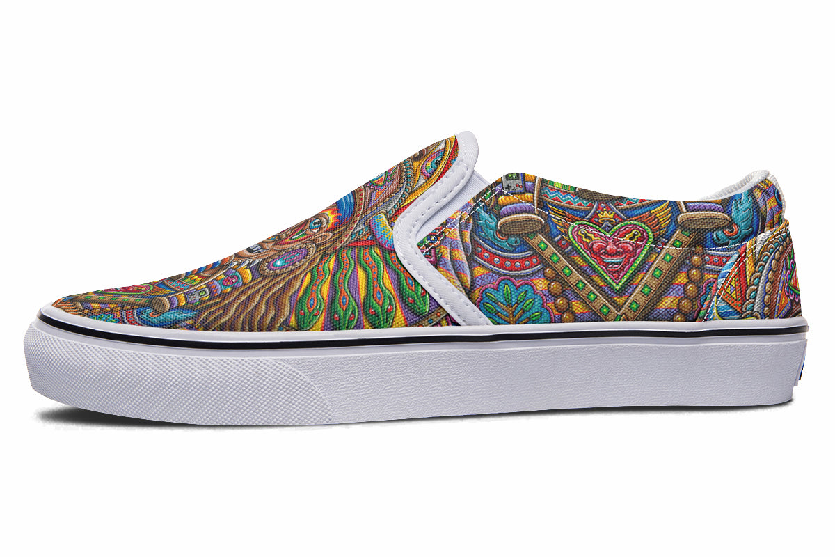 "The Ultimate Spiritual Warrior" Slipons