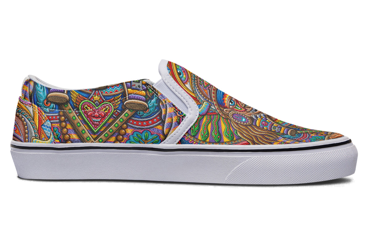 "The Ultimate Spiritual Warrior" Slipons