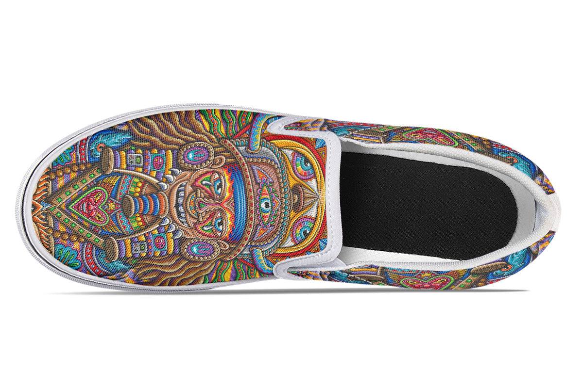 "The Ultimate Spiritual Warrior" Slipons