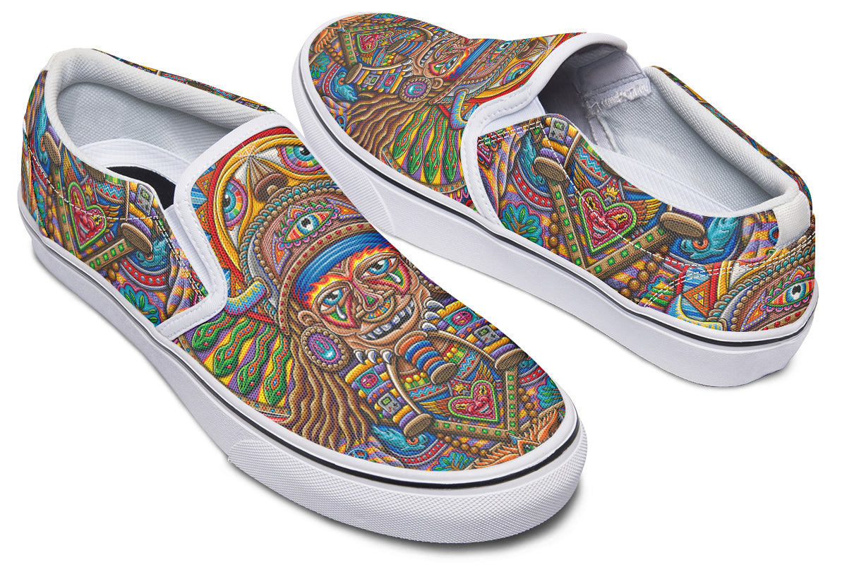 "The Ultimate Spiritual Warrior" Slipons