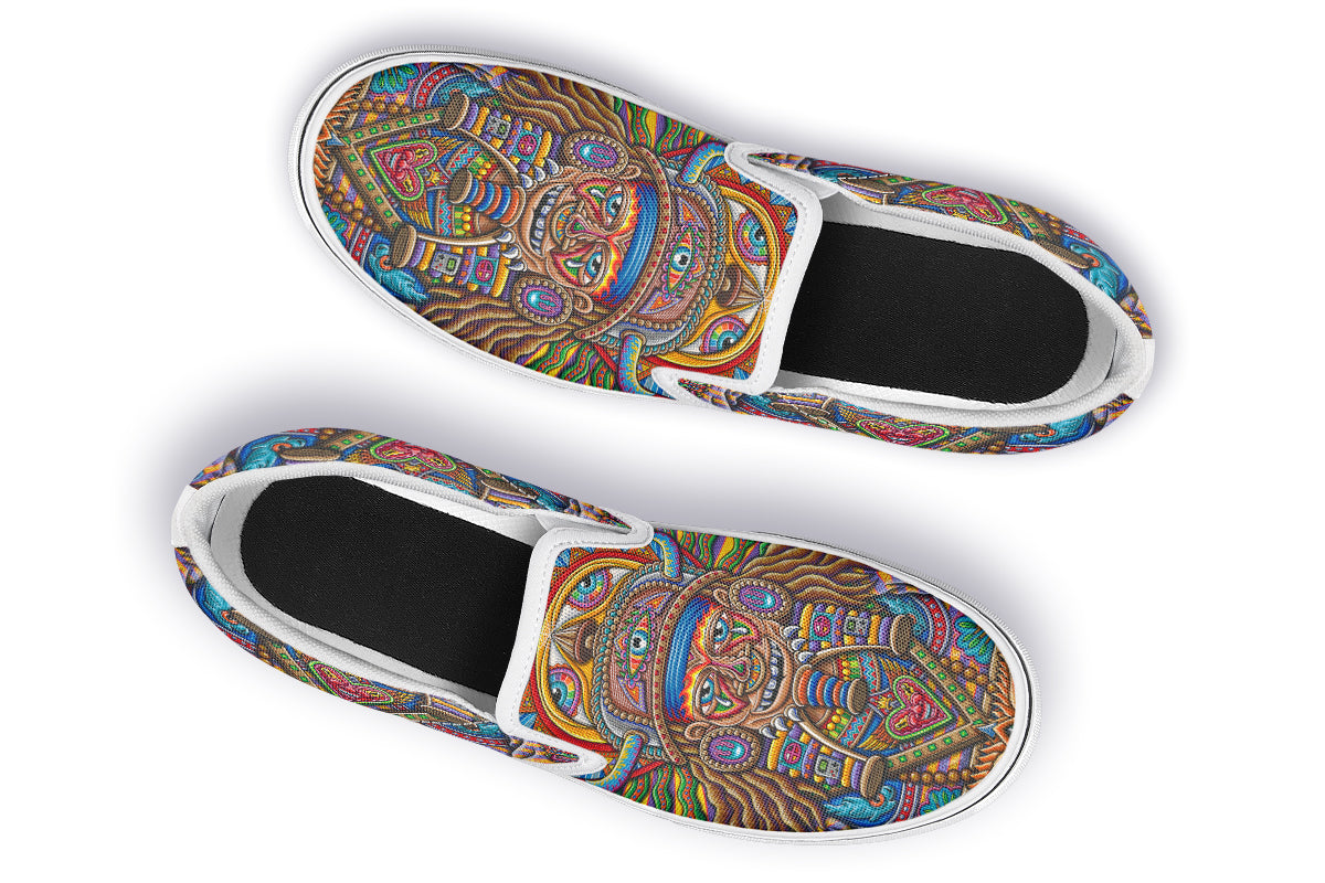 "The Ultimate Spiritual Warrior" Slipons