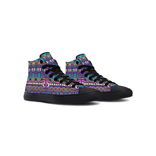 "Mega Tribal Can" High Tops
