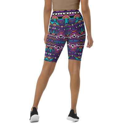 "Tribal Can" Booty Shorts