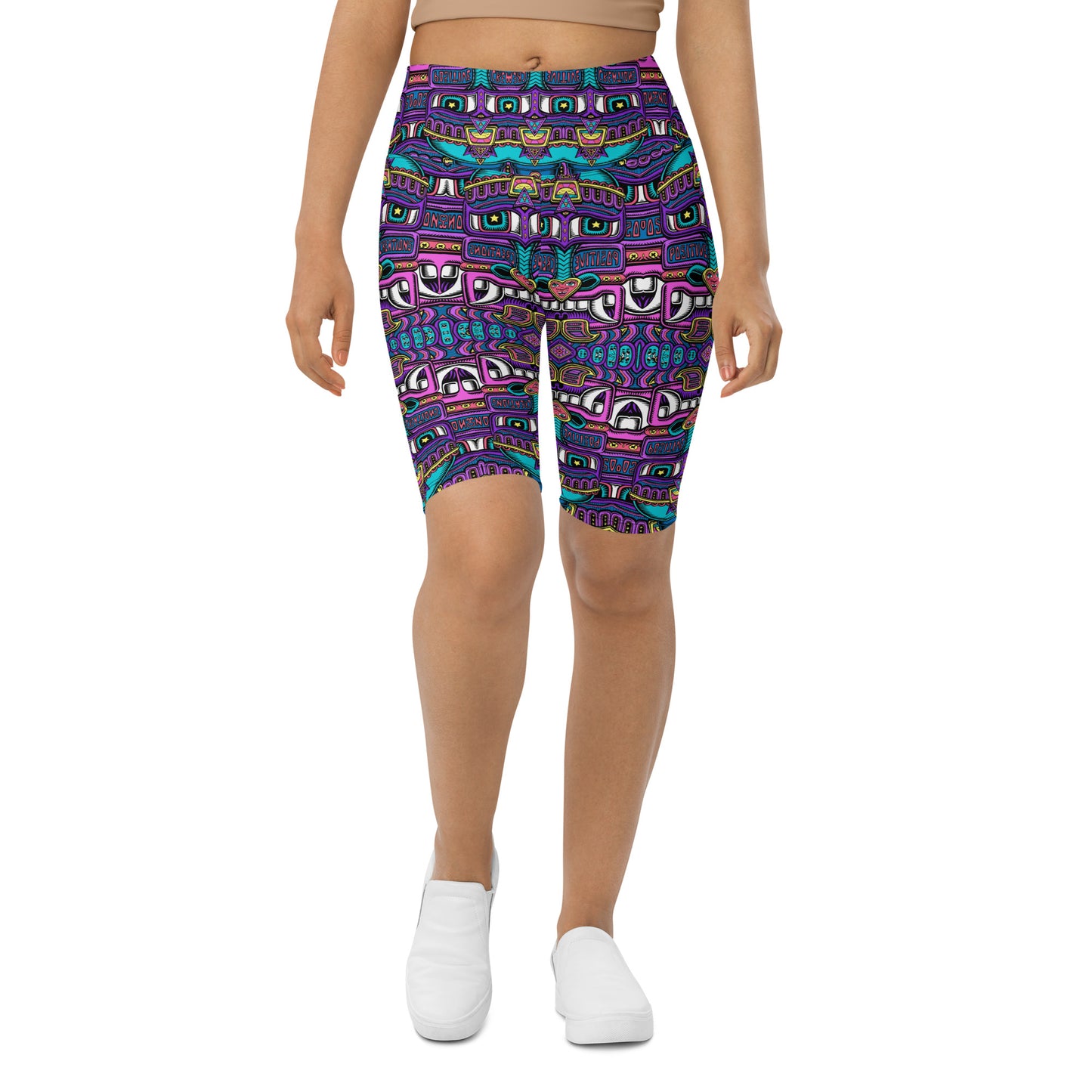 "Tribal Can" Booty Shorts