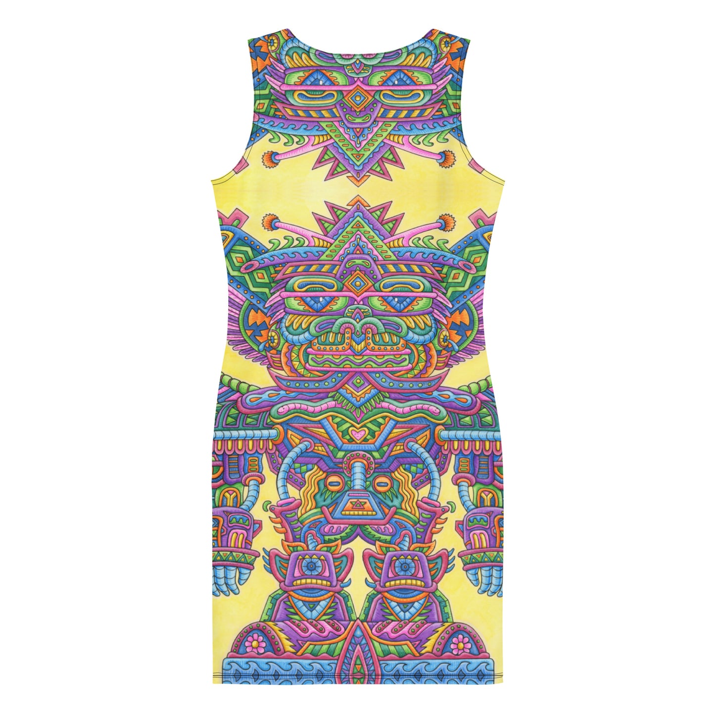 "Lightworker" Fitted Dress