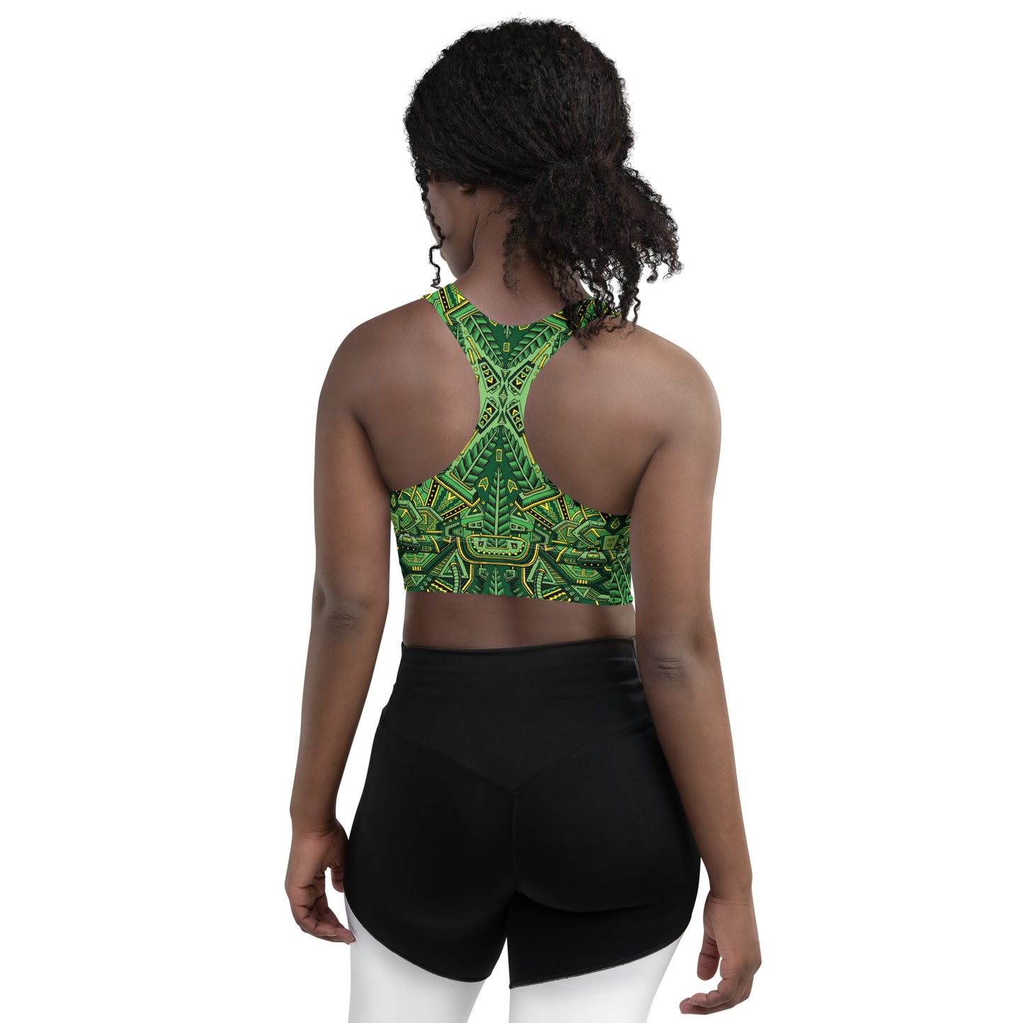 "Nuggatron" Racerback Crop