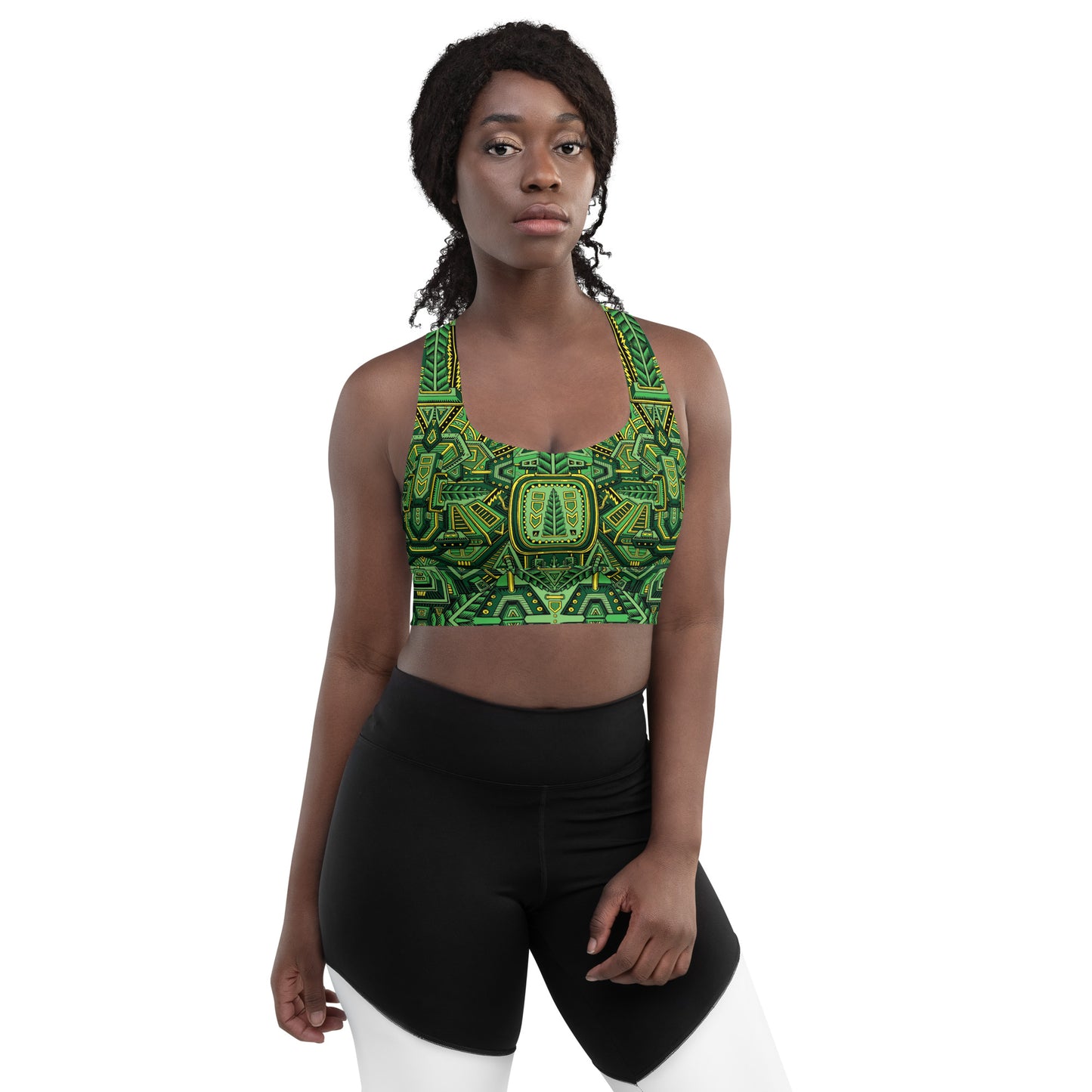 "Nuggatron" Racerback Crop