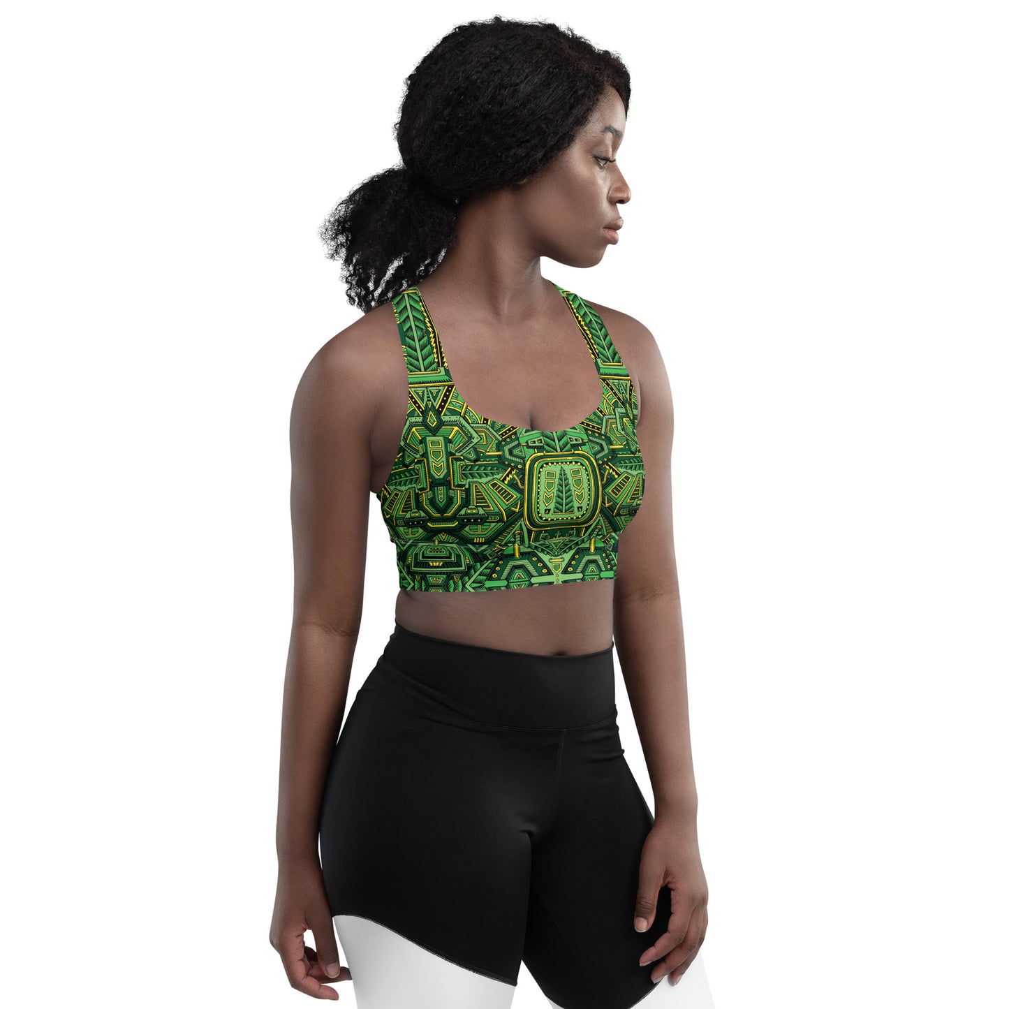 "Nuggatron" Racerback Crop