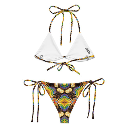 "Peeling Bodies" recycled string bikini