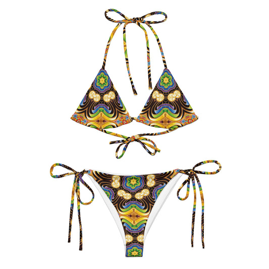 "Peeling Bodies" recycled string bikini