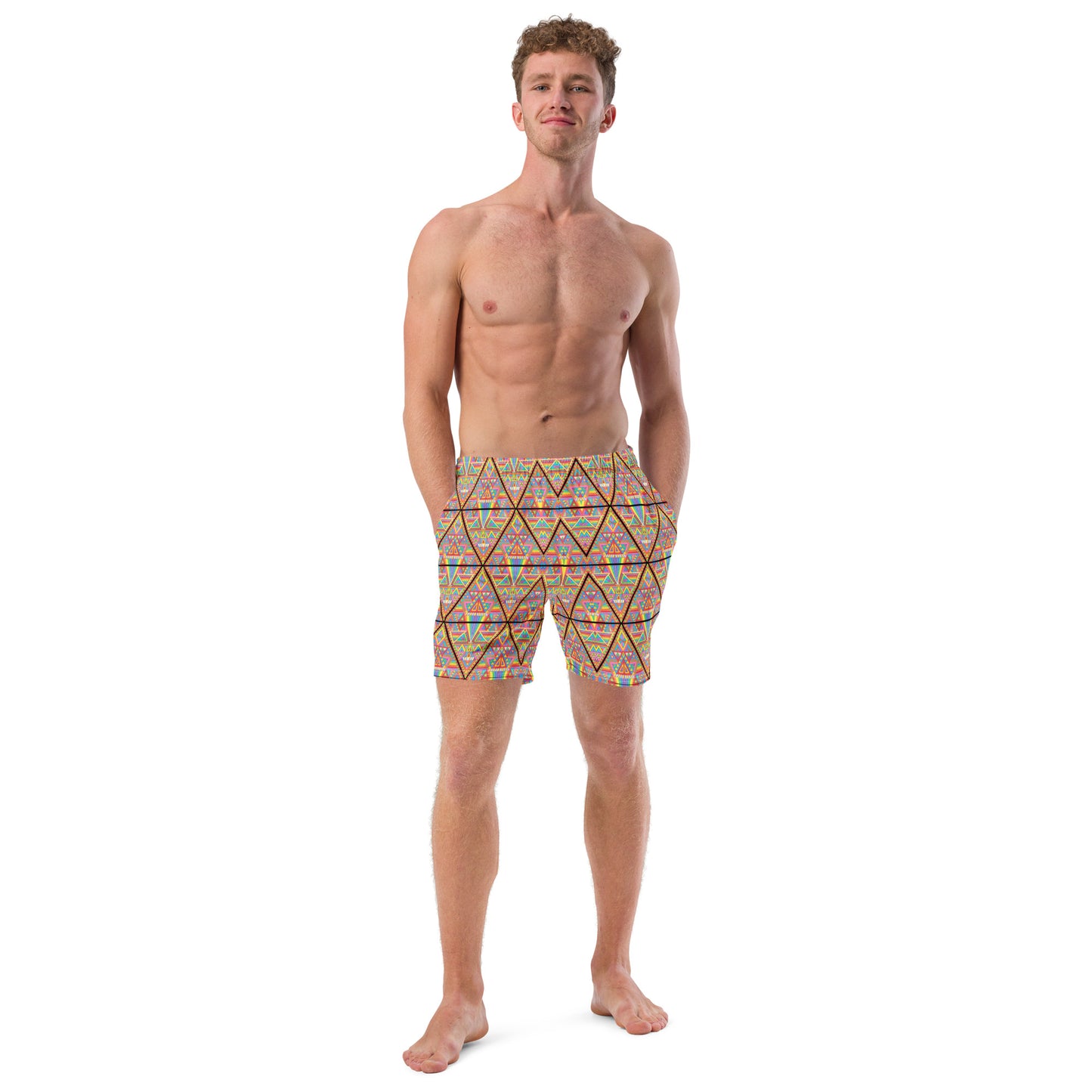 "DMT" Recycled Swim Trunks