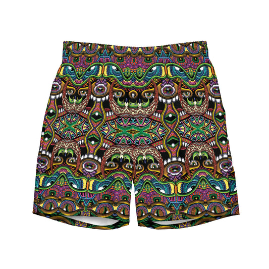 "Snake Eyes" Men's swim trunks