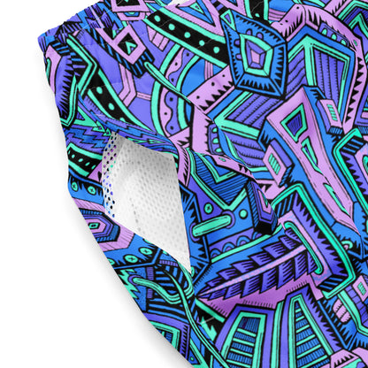 "Purple Nugs" Swim Trunks