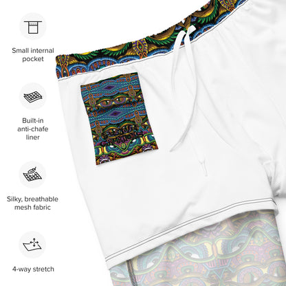 "Snake Eyes" Men's swim trunks