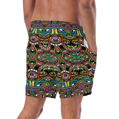 "Snake Eyes" Men's swim trunks