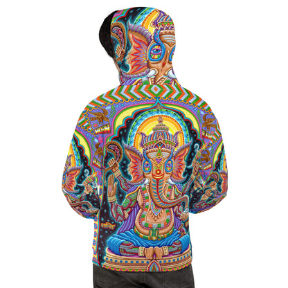 "Jai Ganesha" All Over Hoodie