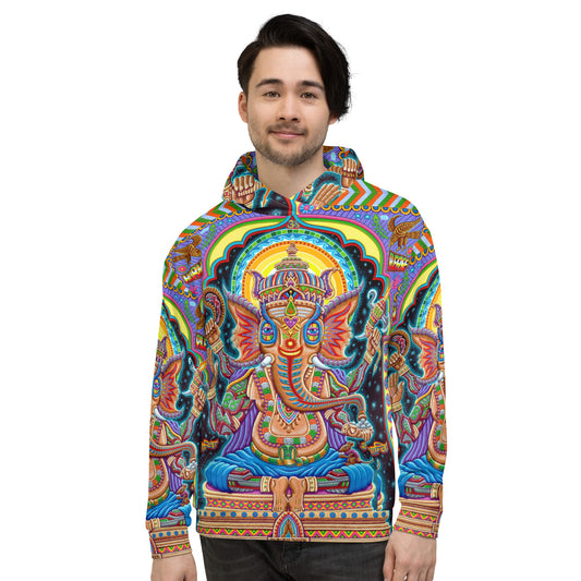 "Jai Ganesha" All Over Hoodie