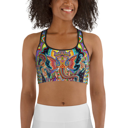 "Jai Ganesha" Racerback Crop