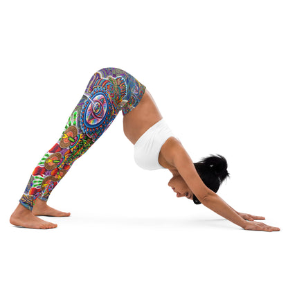 "Open Your Eyes" Yoga Leggings