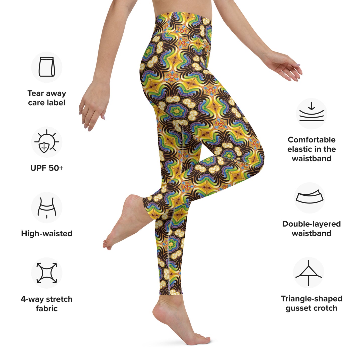 "Peeling Bodies" Leggings